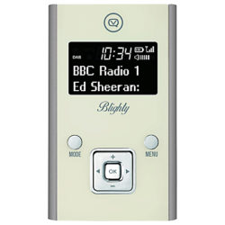 VQ Blighty DAB/DAB+/FM Personal Stereo Radio Silver